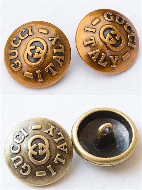 gucci sewing buttons authentic.